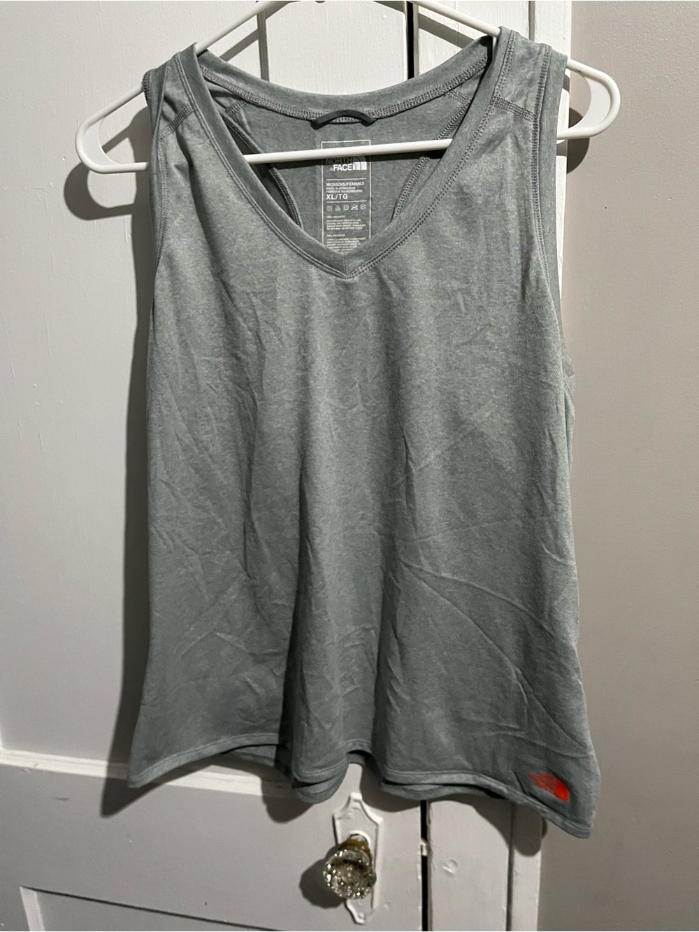 Woman’s north face tank top